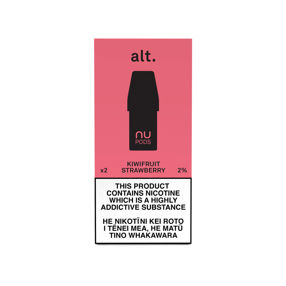 Alt Nu Pods Kiwifruit Strawberry 20mg/ml Nicotine Strength