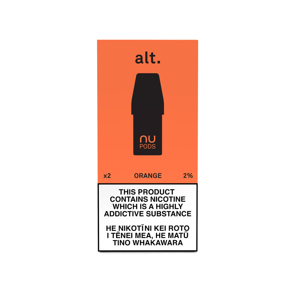 Alt Nu Pods Orange 20mg/ml Nicotine Strength