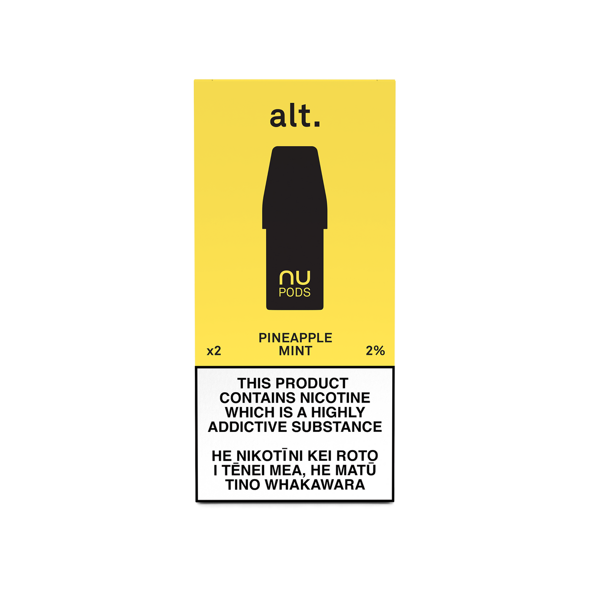 Alt Nu Pods Pineapple Mint 20mg/ml Nicotine Strength