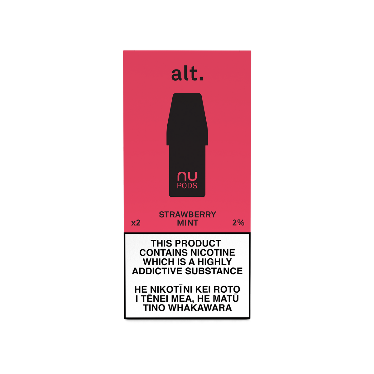 Alt Nu Pods Strawberry Mint 20mg/ml Nicotine Strength