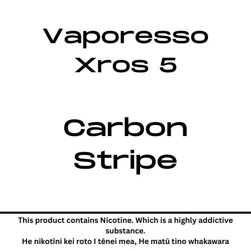 Vaporesso Xros 5 Carbon Stripe The Vaper's Nest Vaporesso Xros 5 Carbon Stripe The Vaper's Nest