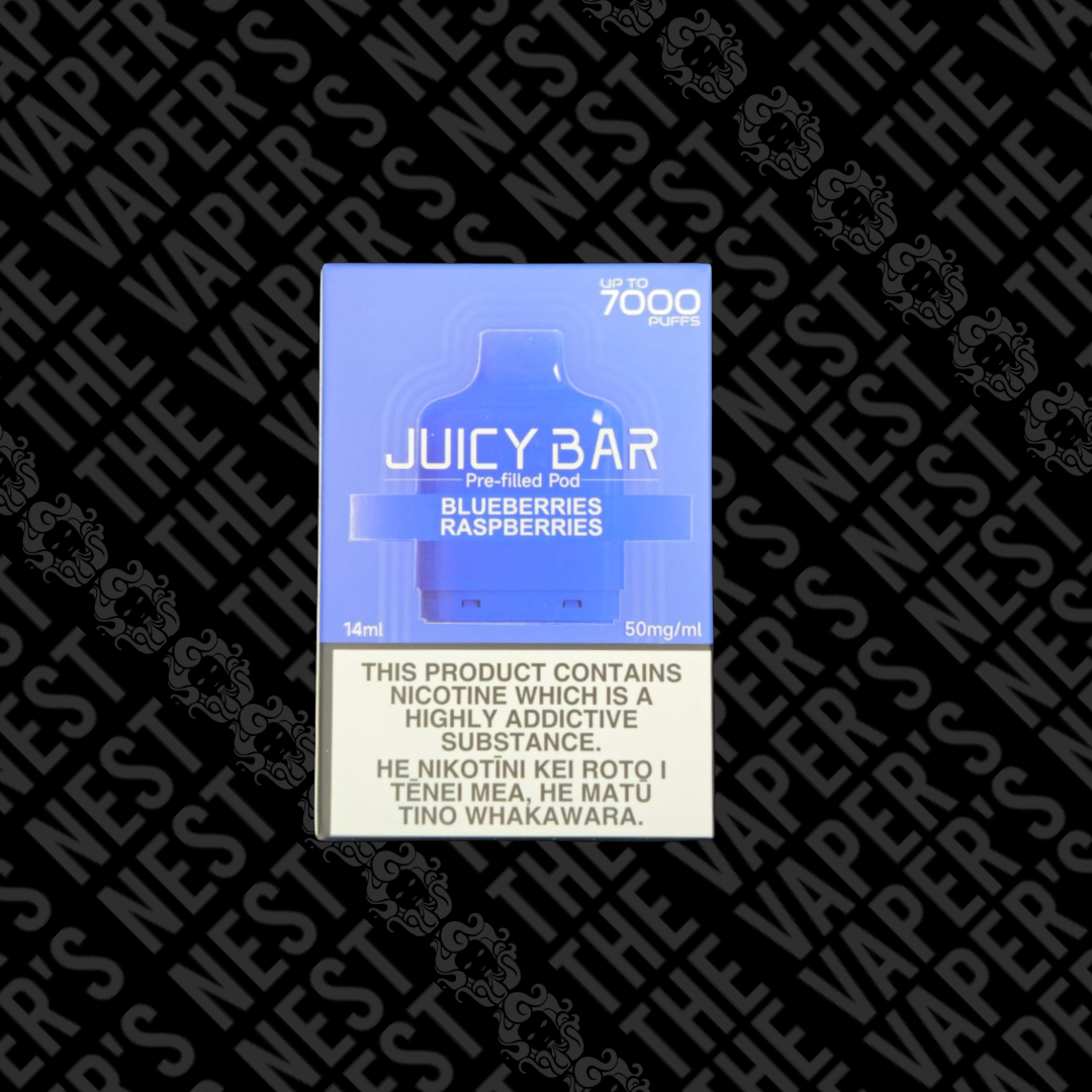 Juicy Bar Pod Ice Blueberry Raspberry 50mg Nic Salt
