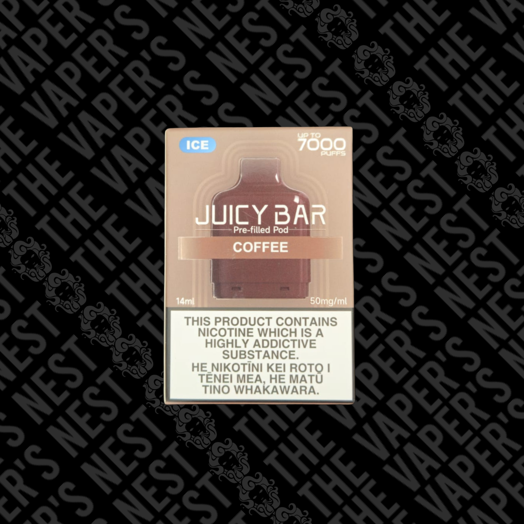 Juicy Bar Pod Ice Coffee 50mg Nic Salt
