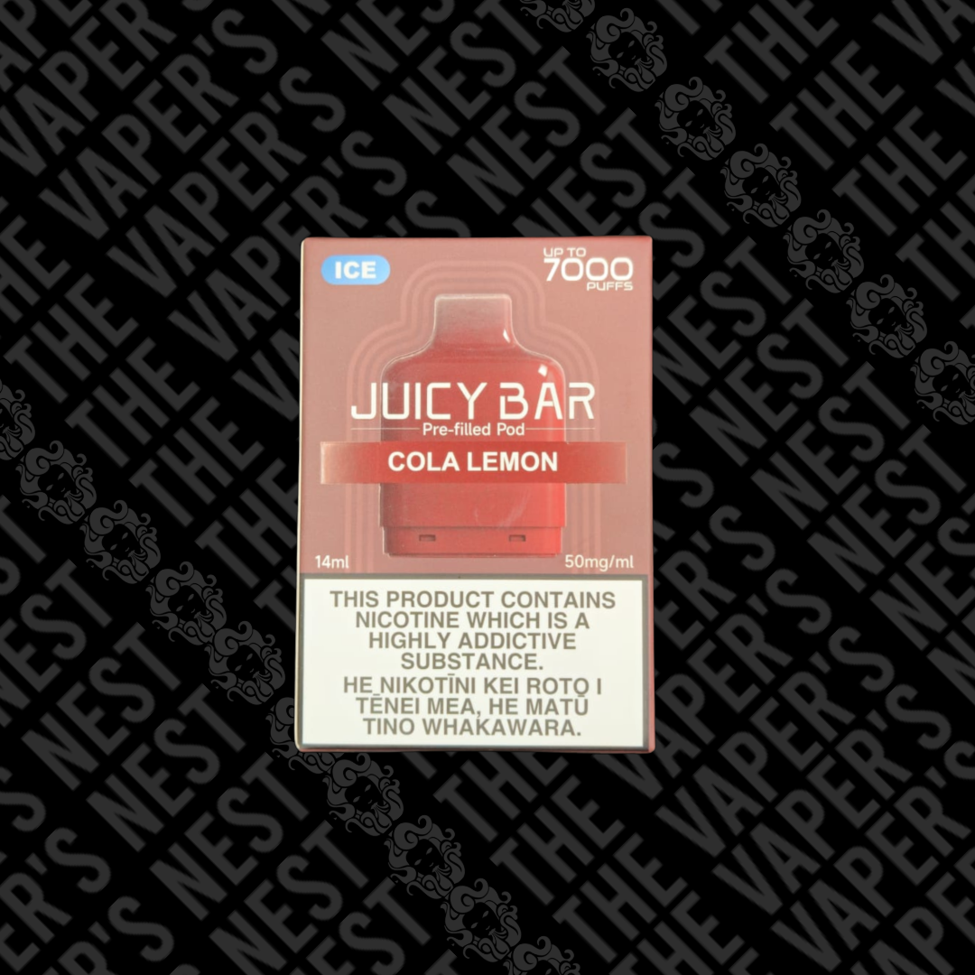 Juicy Bar Pod Ice Cola Lemon 50mg Nic Salt