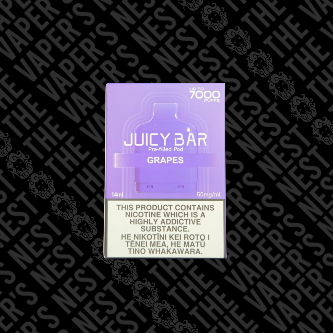 Juicy Bar Pod Grapes 50mg Nic Salt