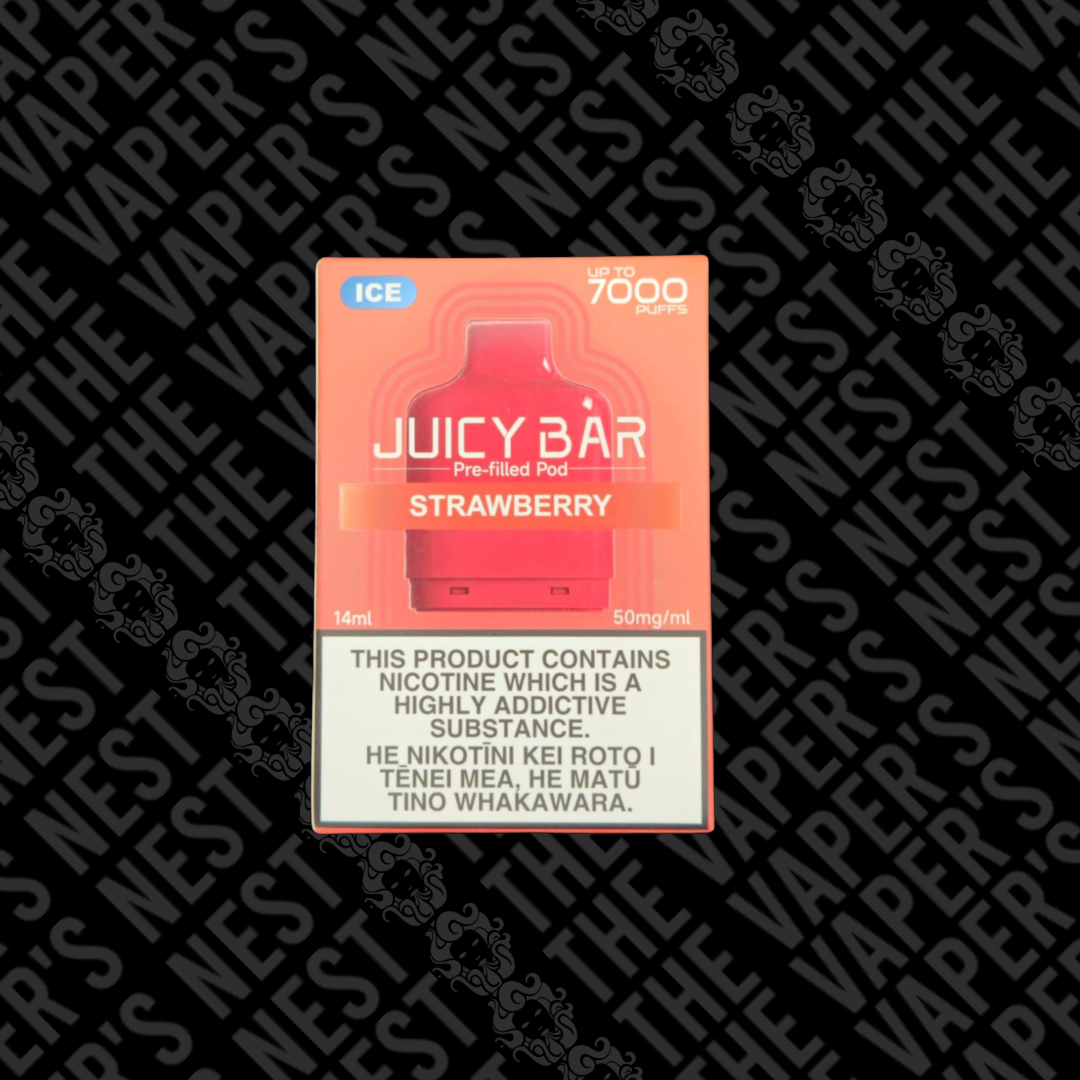Juicy Bar Pod Ice Strawberry 50mg Nic Salt