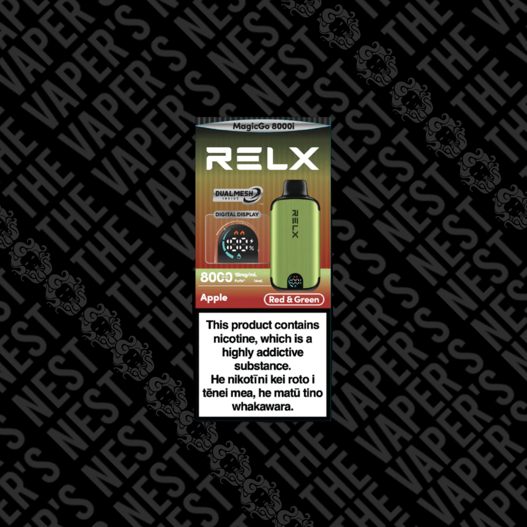 Relx MagicGo 8000 Puffs Apple 18mg/ml Nicotine