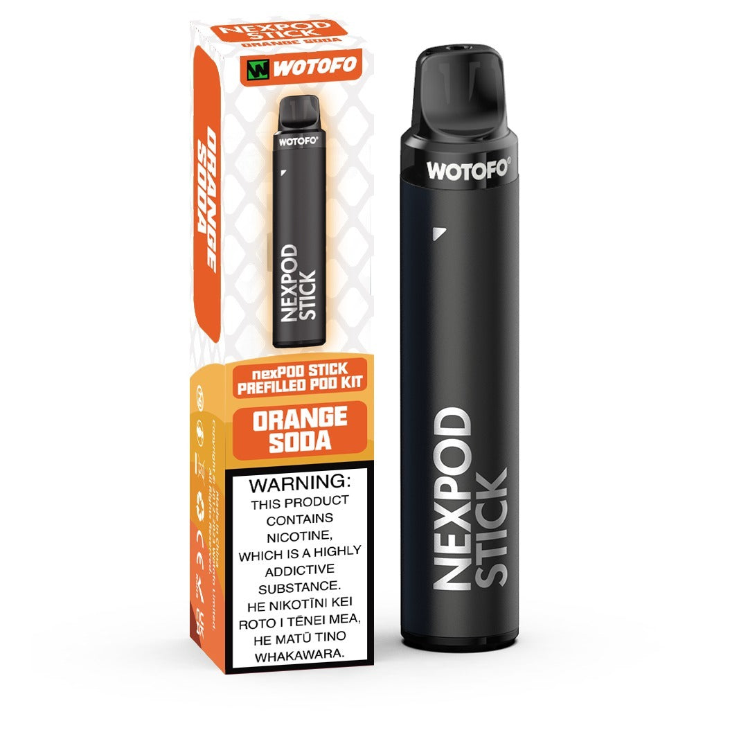 Wotofo Nexpod Device & Pod Orange Soda 35mg Nic Salt