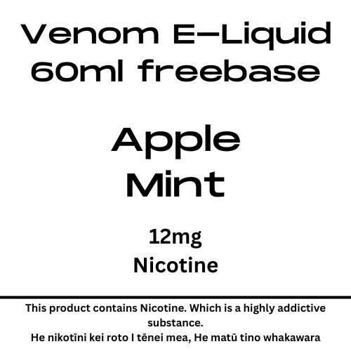Venom 12mg Apple Mint 60ml