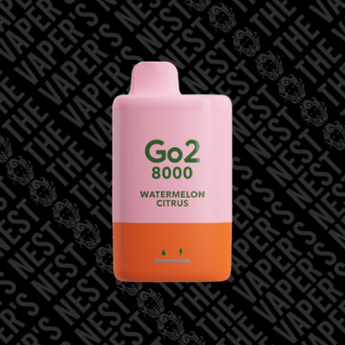 Go2 8000 Watermelon Citrus 35mg Nic Salt