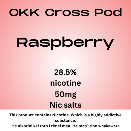 OKK Blueberry Raspberry 28.5mg Nic Salt Pod 5000 Puff