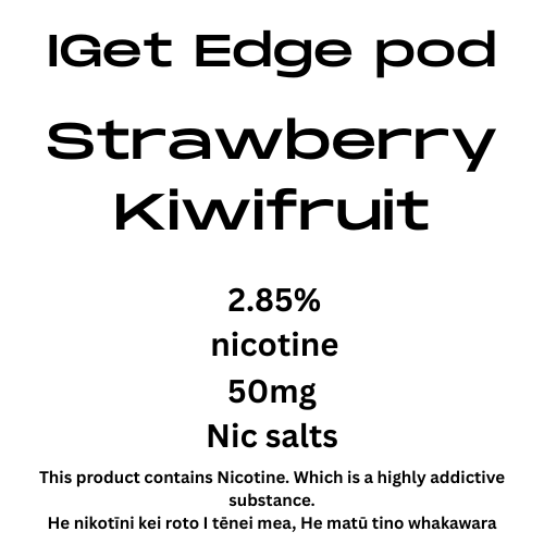 Iget Edge Pod Strawberry Kiwifruit  28.5mg Nicotine