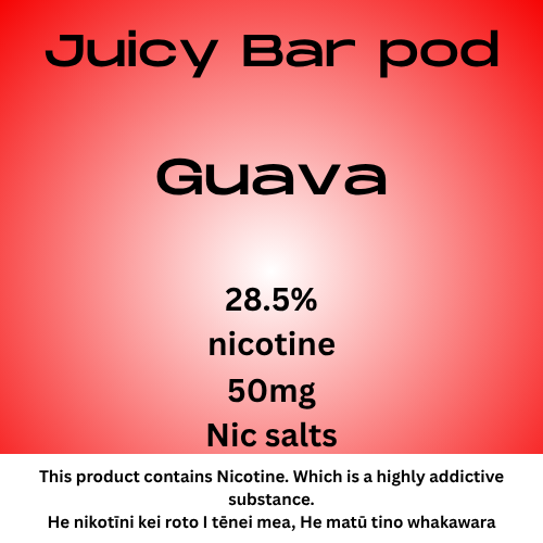 Wai Pod Huka Guava 50mg Tote Nic