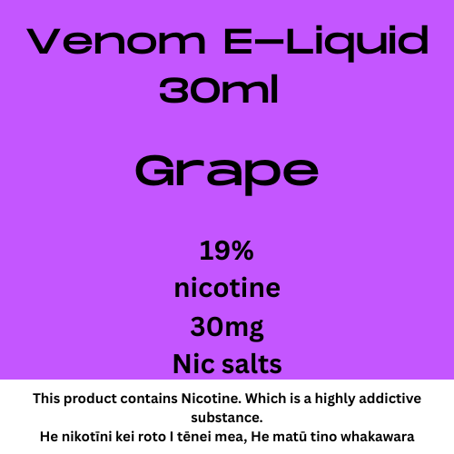Venom 30mg Grape