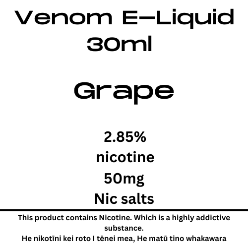 Venom 50mg Grape