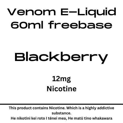 Venom 12mg Blackcurrant 60ml