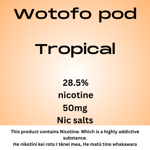 Wotofo Nexpod Pod Tropical 40mg Nic Salt