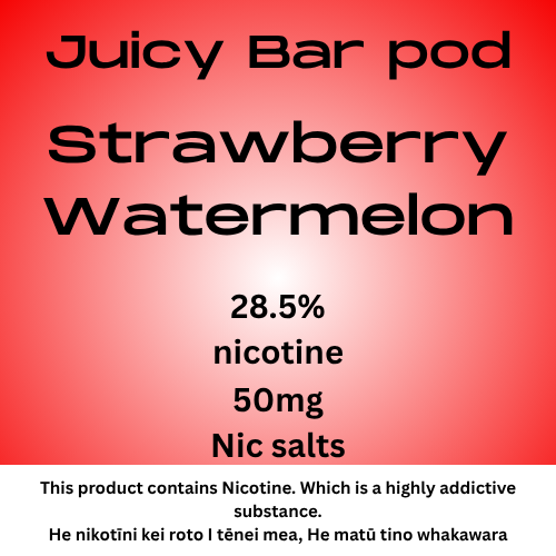 Te Pae Wai Pod Strawberry Merengi 50mg Tote Nic