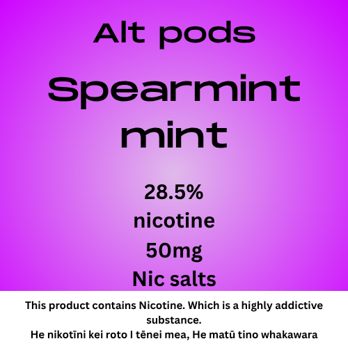 Alt Nu Pods Spearmint Mint 2.85% Nicotine