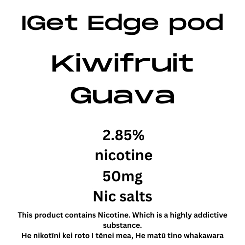 Iget Edge Pod Kiwifruit Guava 28.5mg Nicotine