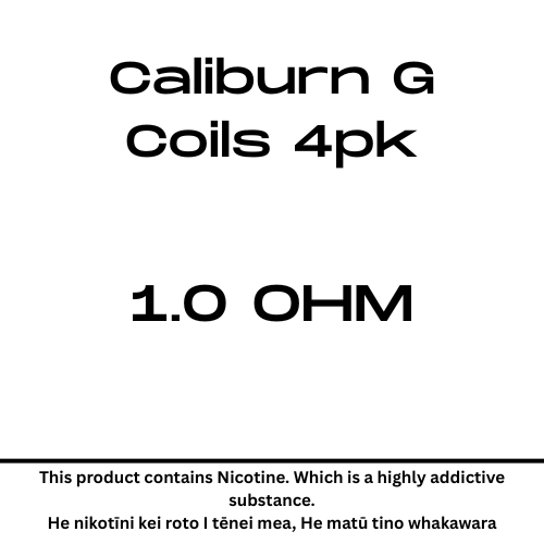 Caliburn G 1.0 ohm Coil 4 mōkihi