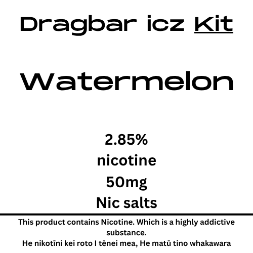 Dragbar Icz Max Kit Watermelon 28.5mg/ml Nicotine