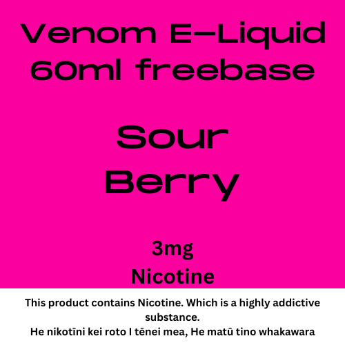 Kapua Vape Berry Belt 3mg 60ml
