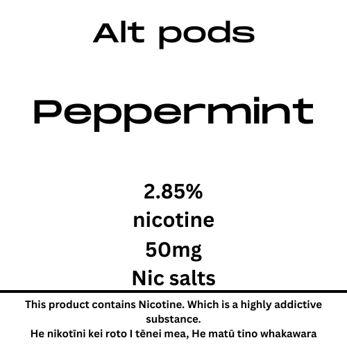 Alt Pods Peppermint 2.85% Nicotine