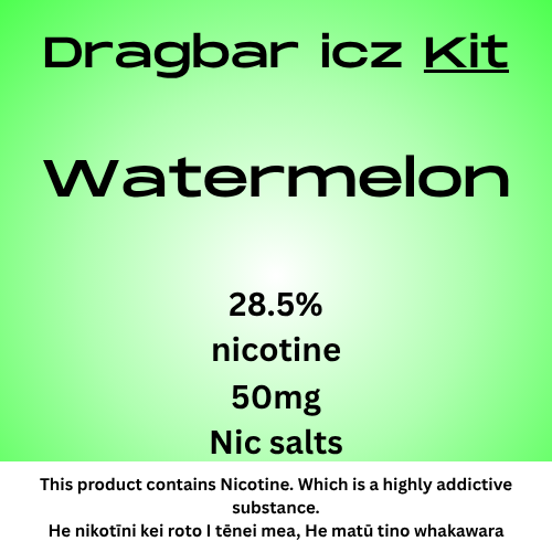 Dragbar Icz Max Kit Watermelon 28.5mg/ml Nicotine