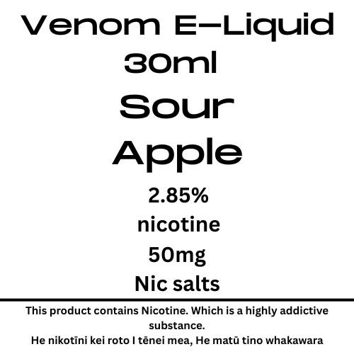 Venom 50mg Sour Apple