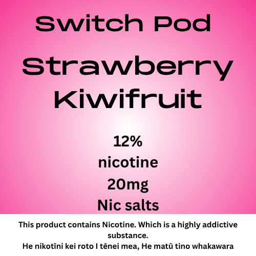 Switch Strawberry Kiwifruit 20mg Nic Salt Pod