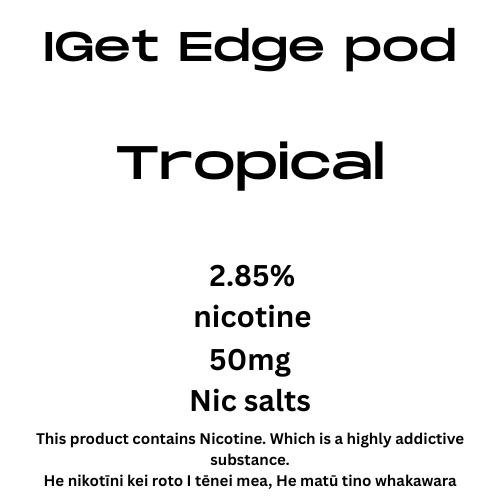 Iget Edge Pod Tropical 28.5mg Nicotine