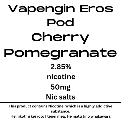 Vapengin Eros Pod Cherry Pomegranate  28.5mg/ml Nicotine