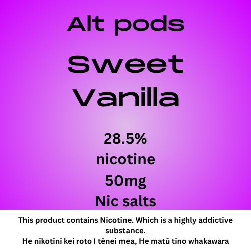 Alt Nu Pods Sweet Vanilla 2.85% Nicotine