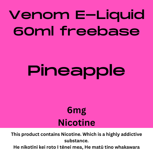 Venom 6mg Pineapple 60ml