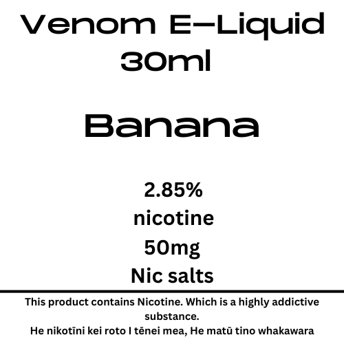 Venom 50mg Banana