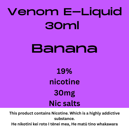 Venom 30mg Banana