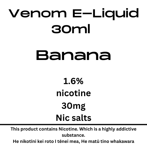 Venom 30mg Banana