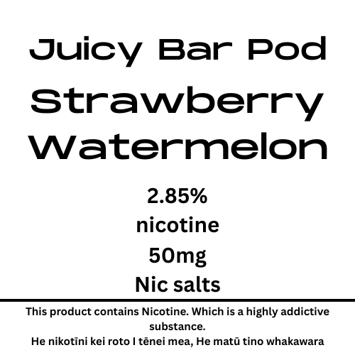 Te Pae Wai Pod Strawberry Merengi 50mg Tote Nic