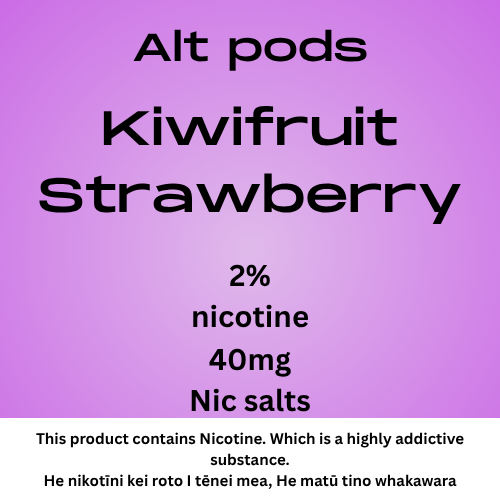 Alt Nu Pods Kiwifruit Strawberry 2% Nicotine