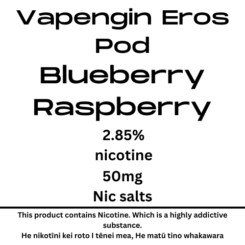 Vapengin Eros Pod Blueberry Raspberry 28.5mg/ml Nicotine
