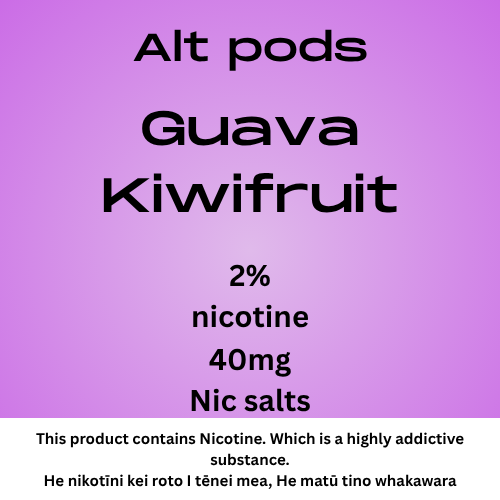 Alt Nu Pods Guava Kiwifruit 2% Nicotine