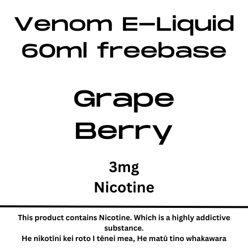 Cloud Vape Fantasi Grape 3mg 60ml