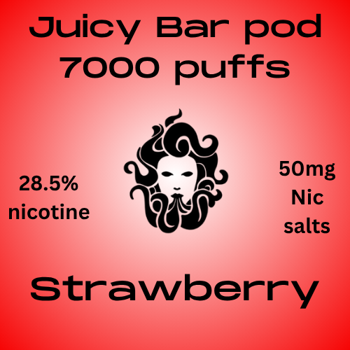 Wai Pod Huka Strawberry 50mg Tote Nic