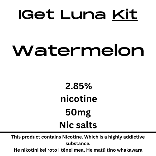 Iget Luna Kit Watermelon 28.5mg Nicotine