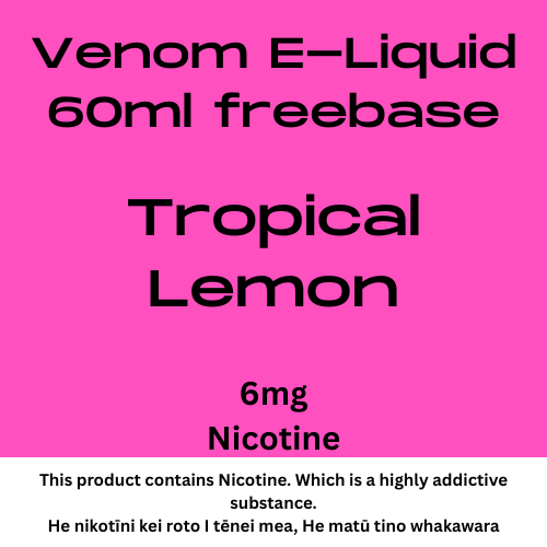 Venom 6mg Tropical Lemon 60ml