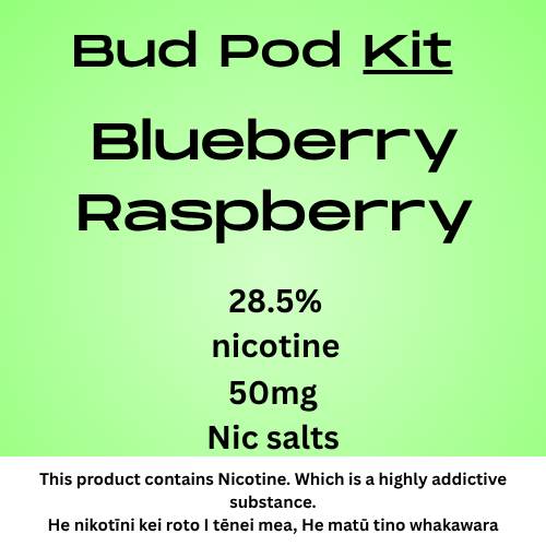Bud Kit Bluberry Raspberry 2.8% Nicotine