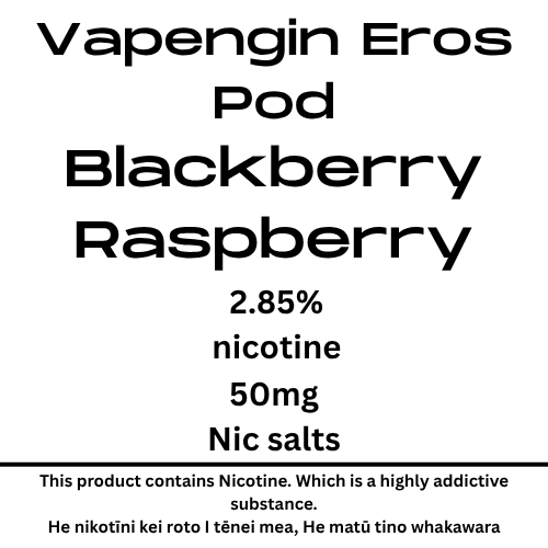 Vapengin Eros Pod Blackberry Raspberry 28.5mg/ml Nicotine