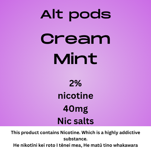 Alt Nu Pods Cream Mint 2% Nicotine