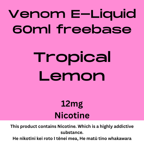 Venom 12mg Tropical Lemon 60ml